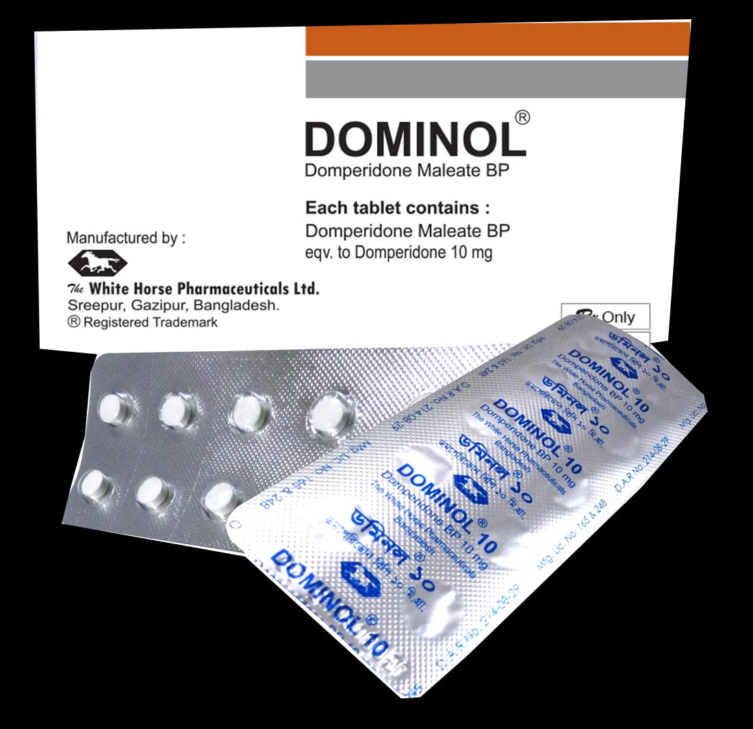 Tablet Dominol 10mg (100pcs)